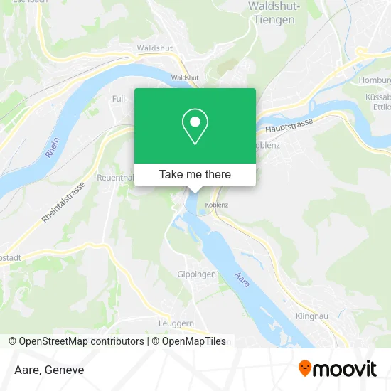 Aare map