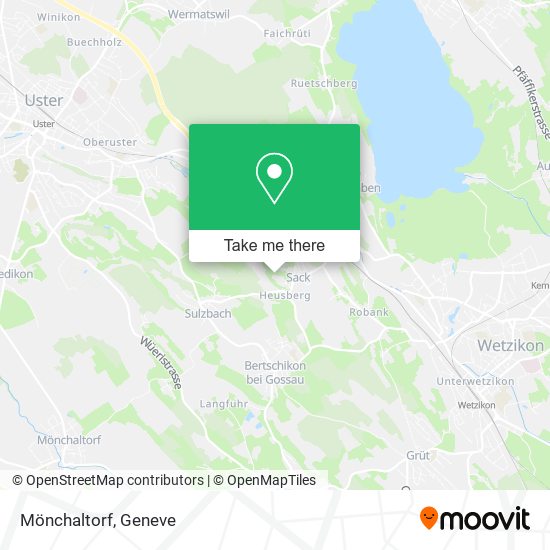 Mönchaltorf map