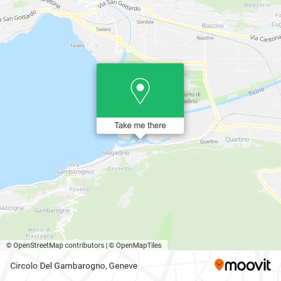 Circolo Del Gambarogno map