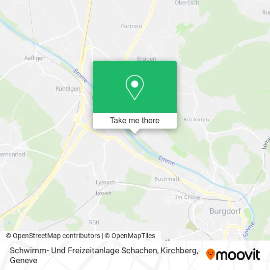 Schwimm- Und Freizeitanlage Schachen, Kirchberg map