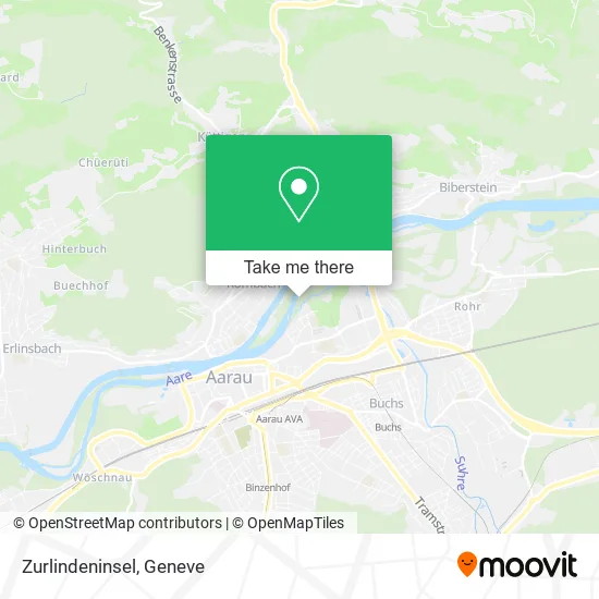 Zurlindeninsel map