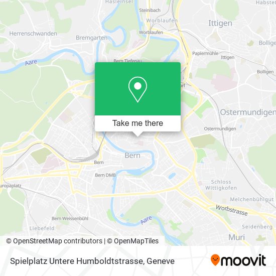 Spielplatz Untere Humboldtstrasse map