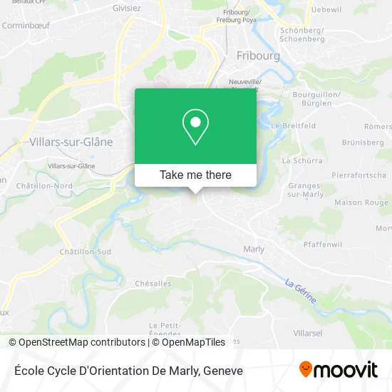 École Cycle D'Orientation De Marly map