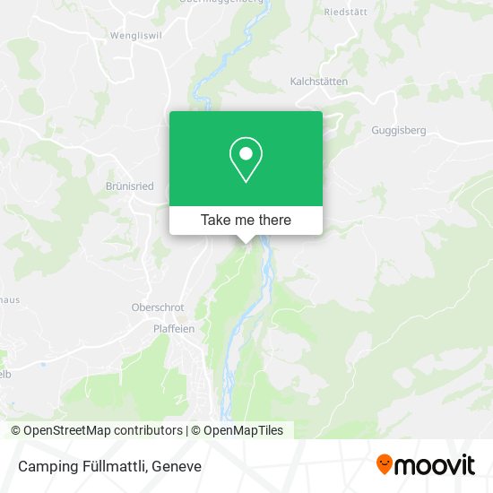 Camping Füllmattli map