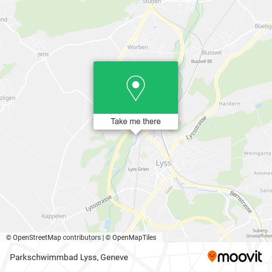 Parkschwimmbad Lyss map