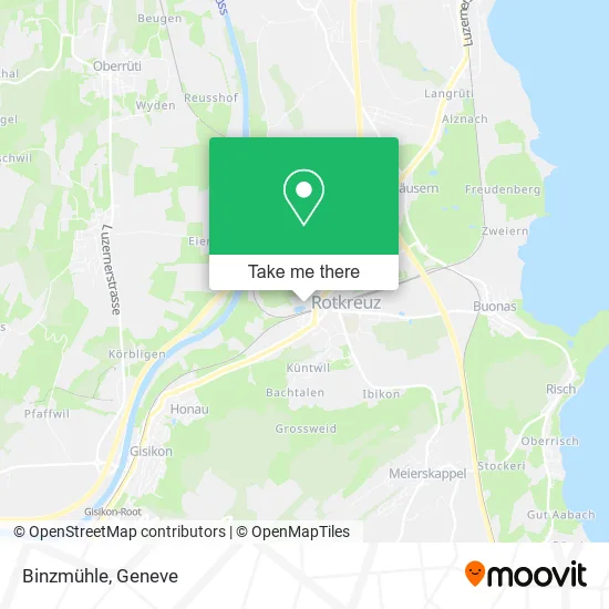 Binzmühle map