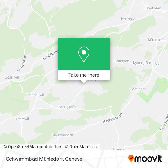 Schwimmbad Mühledorf map