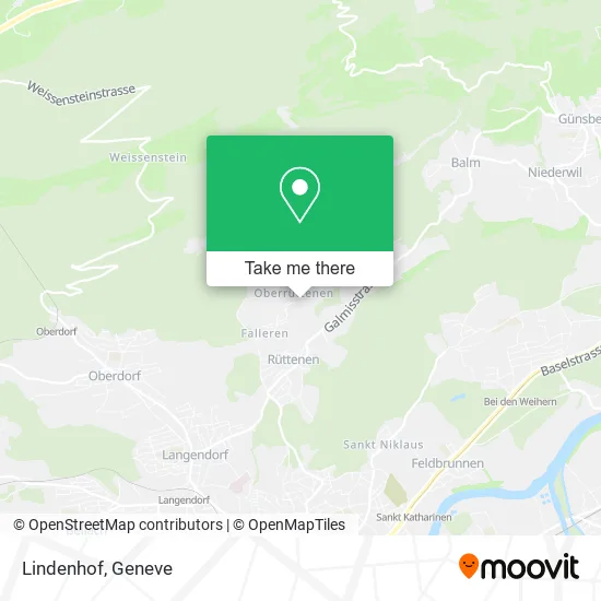 Lindenhof map