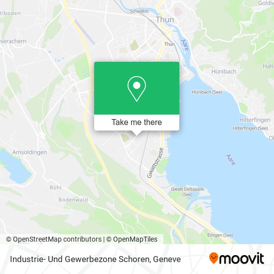 Industrie- Und Gewerbezone Schoren map