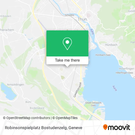 Robinsonspielplatz Bostudenzelg map