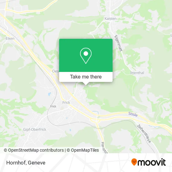 Hornhof map