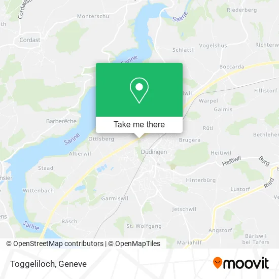 Toggeliloch map