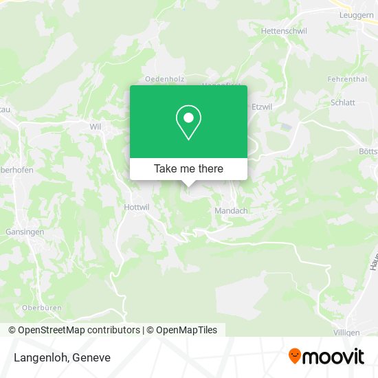 Langenloh map