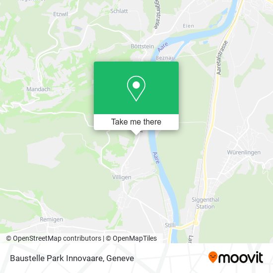 Baustelle Park Innovaare map