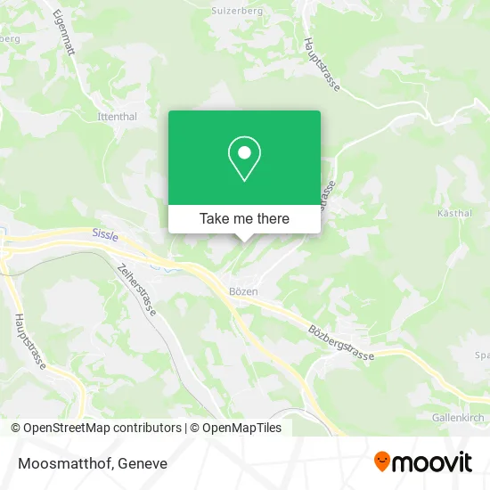 Moosmatthof map
