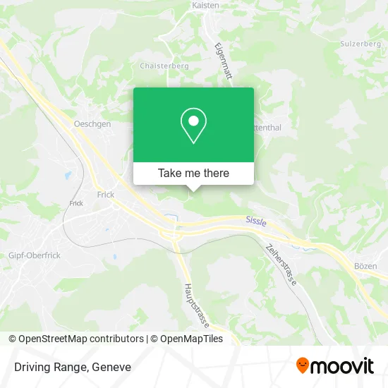 Driving Range map