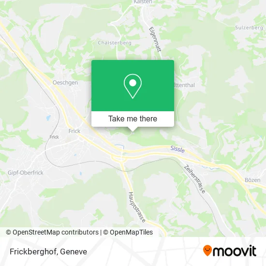 Frickberghof map
