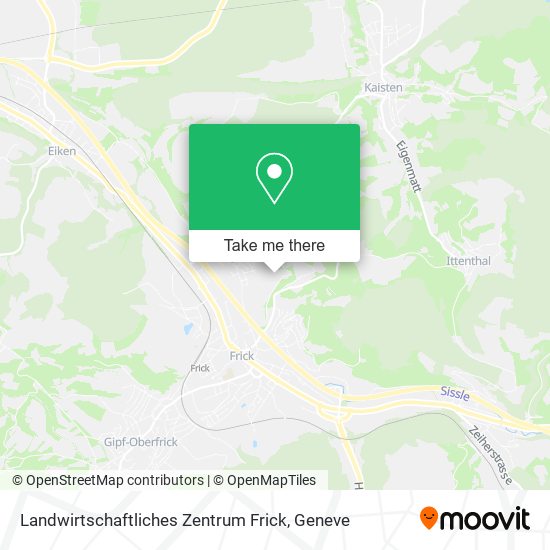 Landwirtschaftliches Zentrum Frick map
