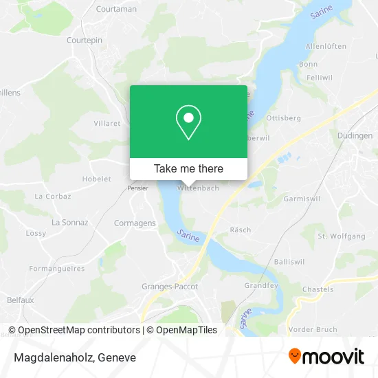 Magdalenaholz map