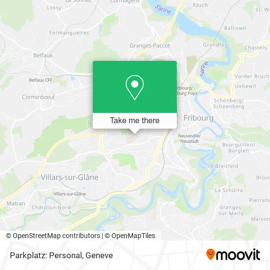 Parkplatz: Personal map