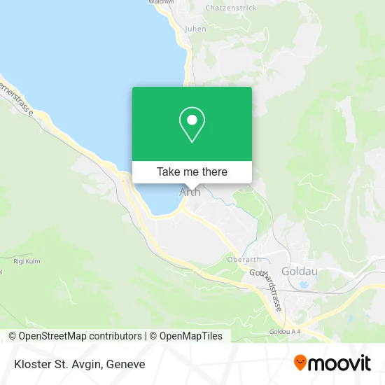 Kloster St. Avgin map