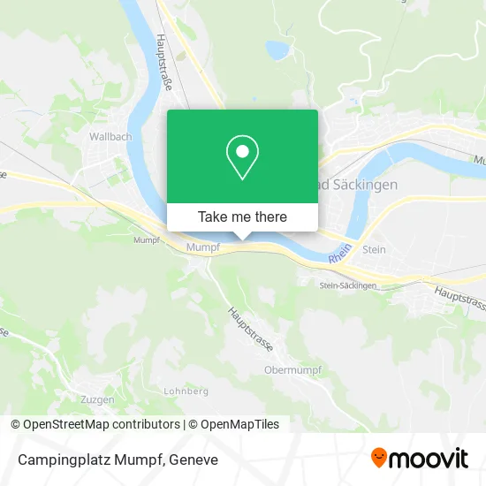 Campingplatz Mumpf map