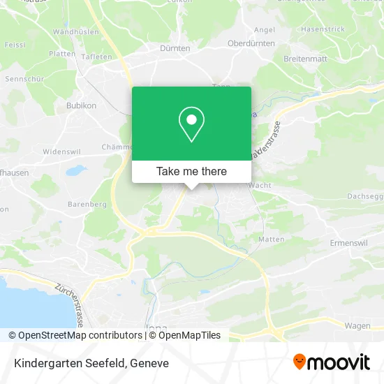 Kindergarten Seefeld map