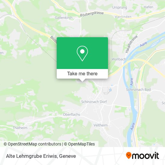 Alte Lehmgrube Eriwis map