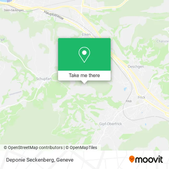 Deponie Seckenberg map