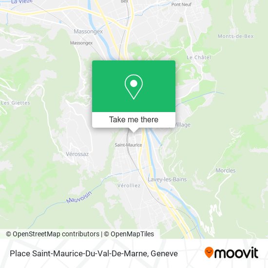 Place Saint-Maurice-Du-Val-De-Marne map