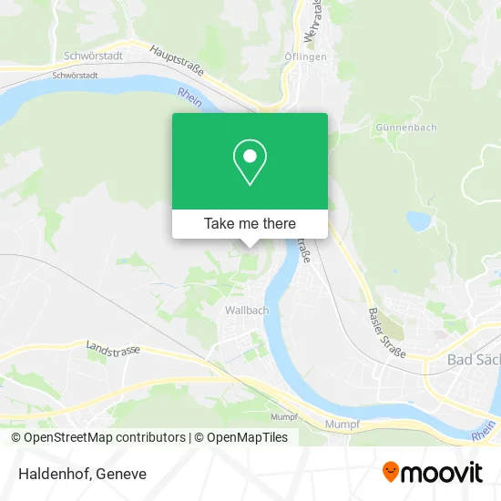 Haldenhof map