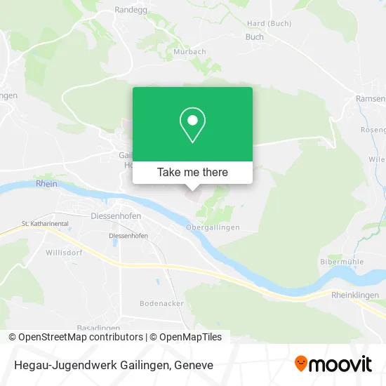 Hegau-Jugendwerk Gailingen map