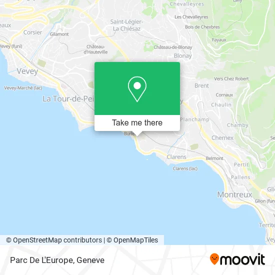 Parc De L'Europe map