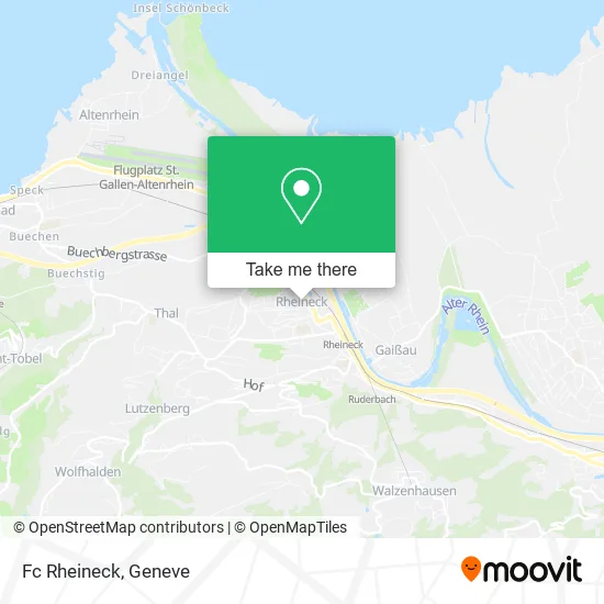 Fc Rheineck map