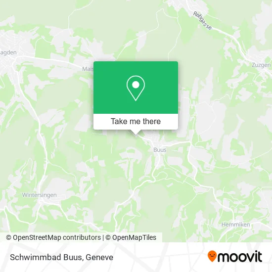 Schwimmbad Buus map