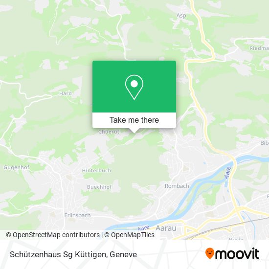 Schützenhaus Sg Küttigen map