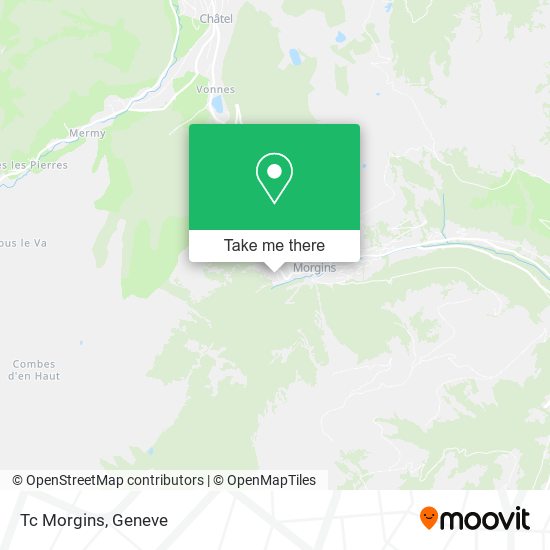 Tc Morgins map