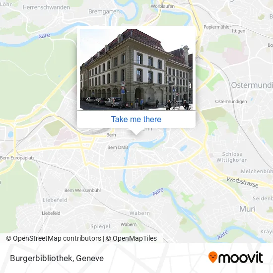 Burgerbibliothek plan