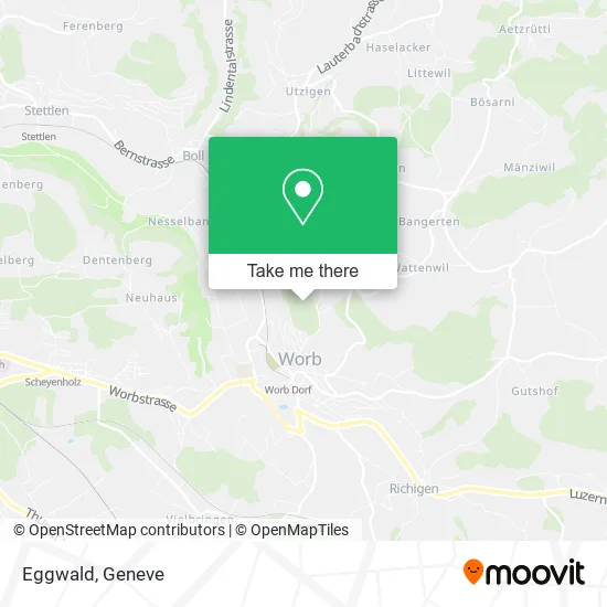Eggwald map
