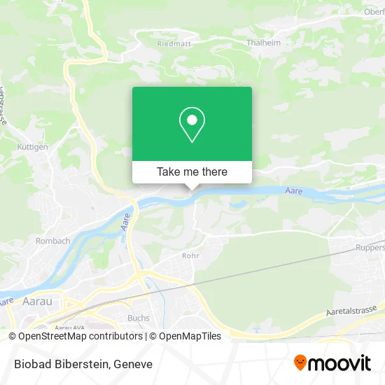 Biobad Biberstein map