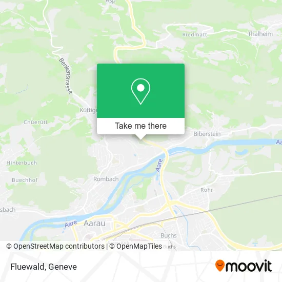 Fluewald map