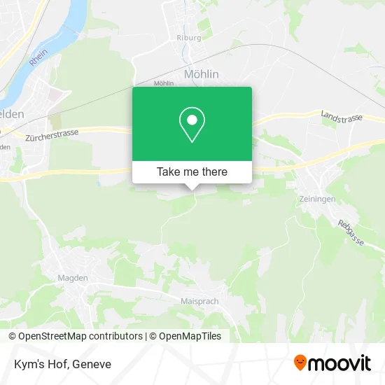 Kym's Hof map