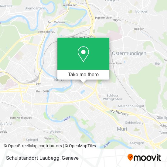 Schulstandort Laubegg map