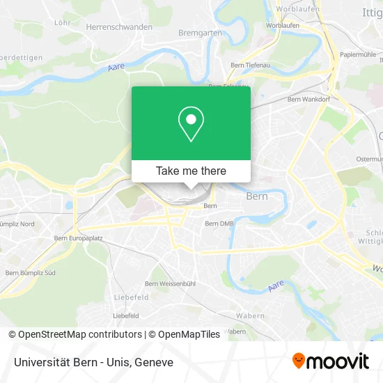 Universität Bern - Unis plan