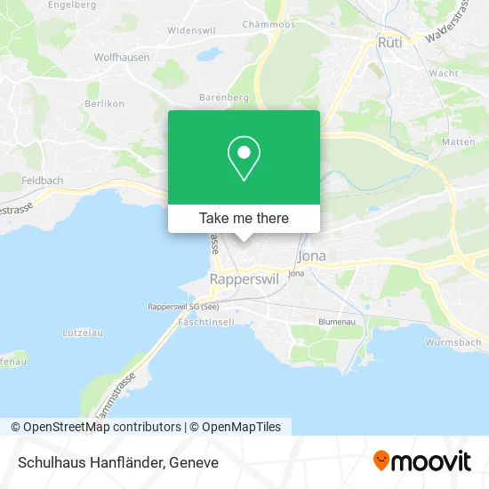 Schulhaus Hanfländer map