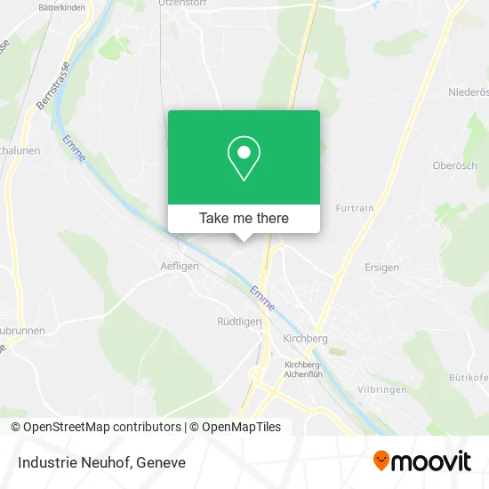 Industrie Neuhof map