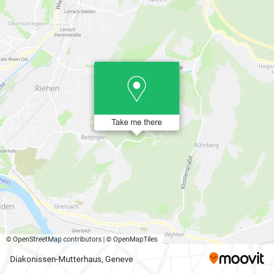 Diakonissen-Mutterhaus map