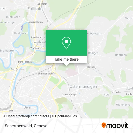 Schermenwald map