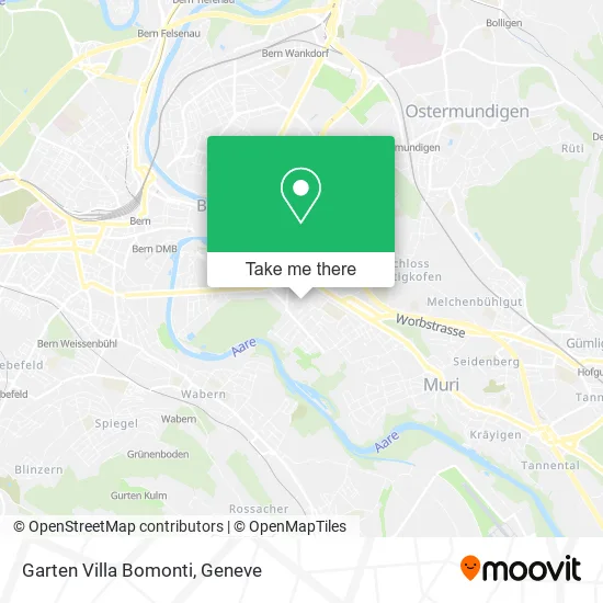 Garten Villa Bomonti map