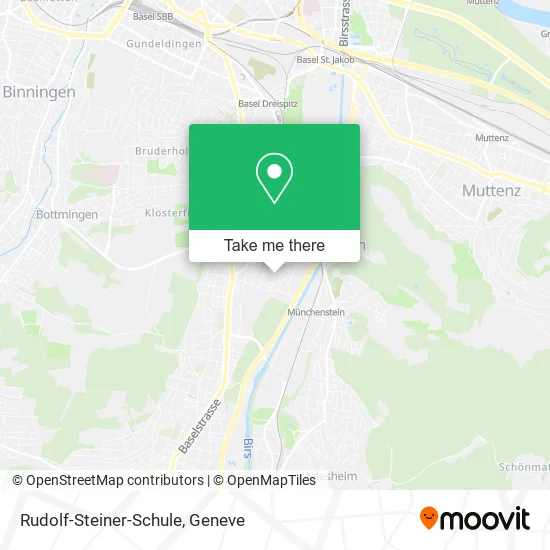 Rudolf-Steiner-Schule map